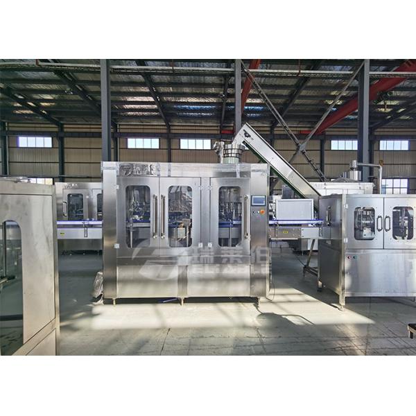Rotary Type 6000bph SUS304 Glass Bottle Filling Machine