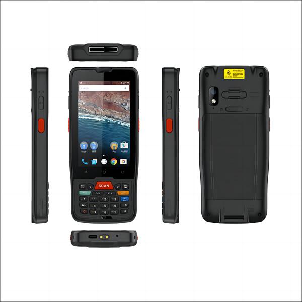 Handheld PDA Scanner Screen Interface Sim Card Wireless Connectivity For Logistic Use