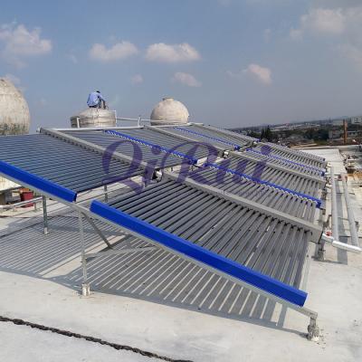 Sistema de aquecimento de água solar sem pressão em grande escala para hotéis de capacidade de 1000L