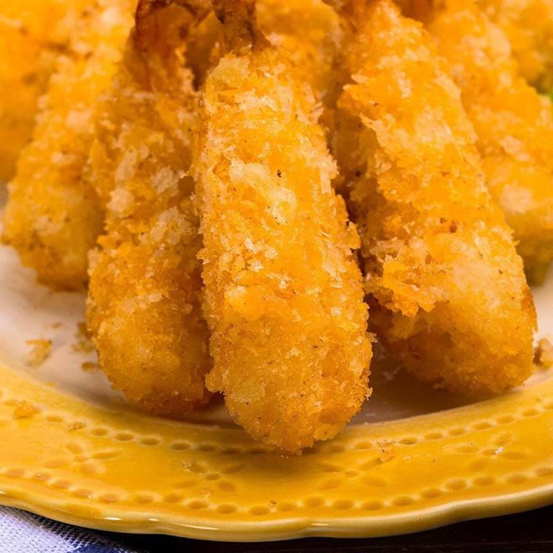 Yellow Panko Bread Crumbs 4-5mm Needle Shape HACCP Certified for Fried Foods