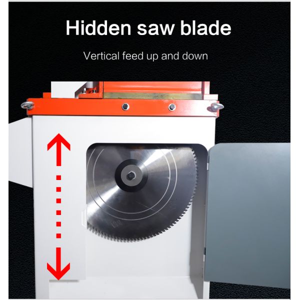 Cedar XS-505AL Automatic Pneumatic Aluminium Cutting Machine Saw High Precision Circular Saw Manual Blade Tension Core Motor