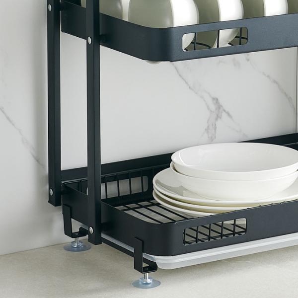 Multi блюдо продуктов домочадца организатора хранения кухни слоя