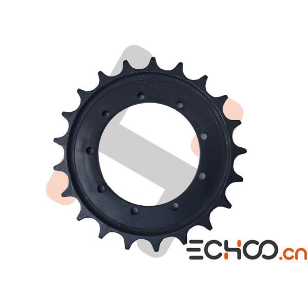 Pignons d'excavatrice de noir d'acier inoxydable mini pour Hitachi EX30 de haute résistance