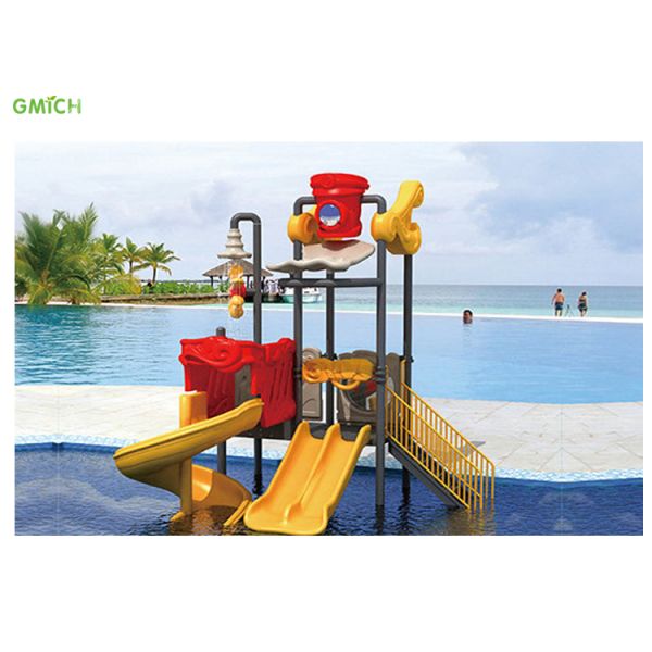 Kids Mini Hotel Pool Slide Amusement Park Water Park Equipment Water Play Slide Commercial Pool Water Playground
