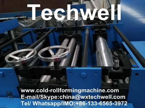 Quick Change C / Z Shaped Purlin Roll Forming Machine  / Channel Roll Forming Machine
