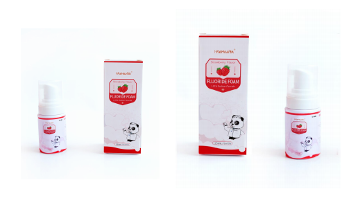 Фторированная пенопласт для зубов с ароматом клубники 30 мл 125 мл Натрия Фторированная кислота устойчивая