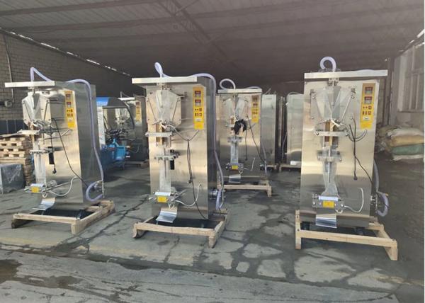 1.6KW PE Film Water Sachet Filling Machine 160-320mm Sealing Machine