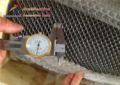 Malha à prova de fogo 4mm da cortina da bobina 1.5mm Mesh Panels de aço suave