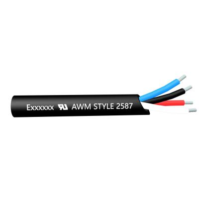 PVC Silver Plated Multi Core Copper Flexible Cable Wire Unshielded UL 2678