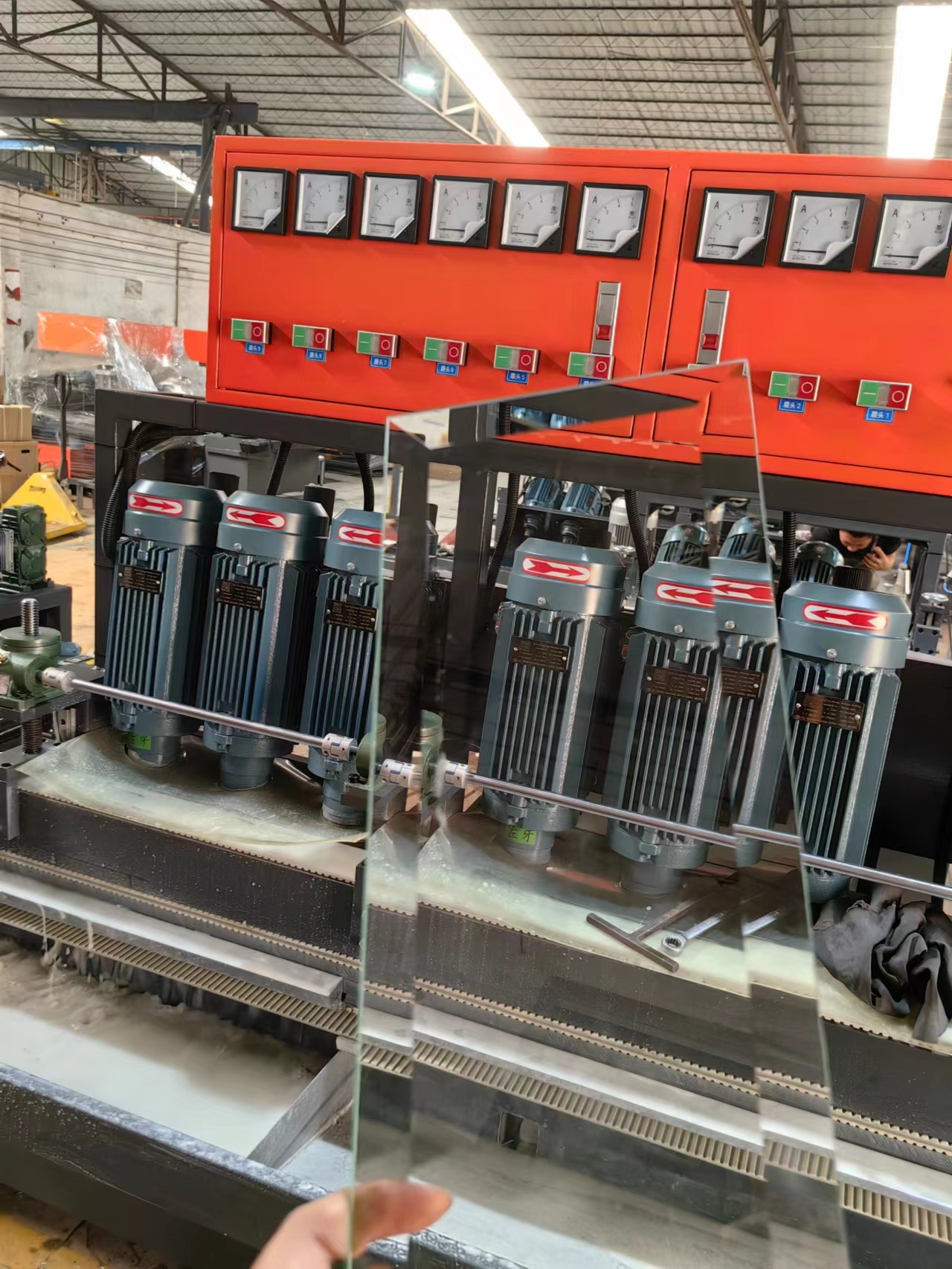 Suitable For Grinding Beveled Glass Edges On Building Glass Panels