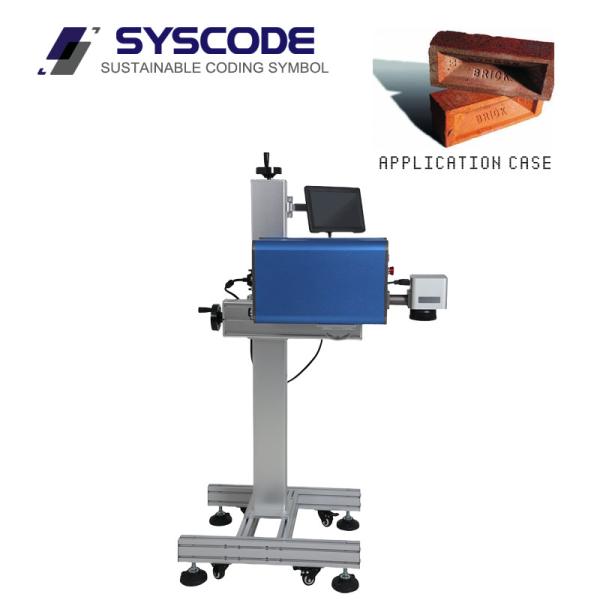 High Accuracy Fiber Laser Engraving Machine For Construction Materials