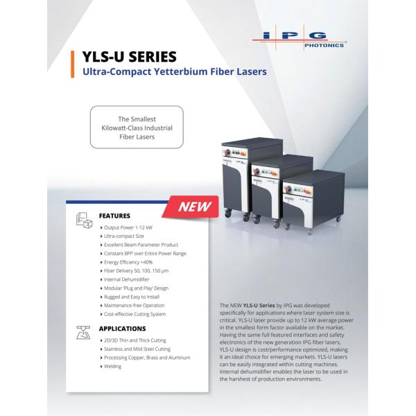 IPG High Power 12KW 12000W YLS-12000-RI Fiber Laser Source for CNC Metal Fiber Laser Cutting Machine