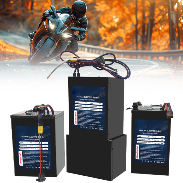 Electric Motorcycle 72V 60Ah High Discharge Lithium Battery Pack with 200A Peak Current BMS