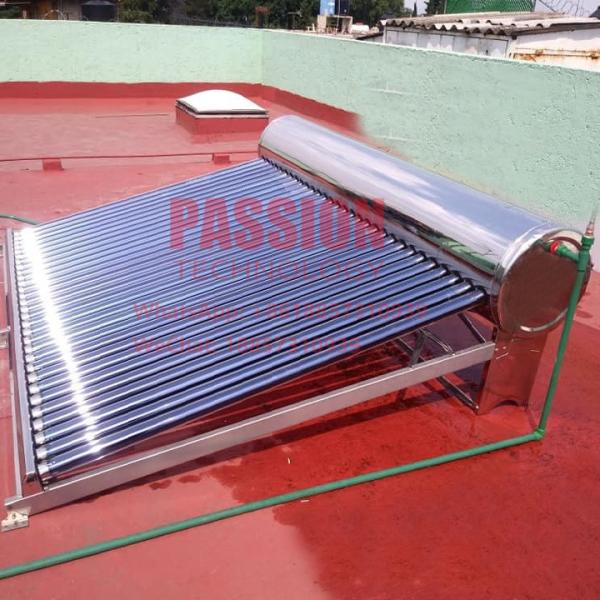 304 Stainless Steel Solar Water Heater 30tubes Vacuum Tube Solar Collector