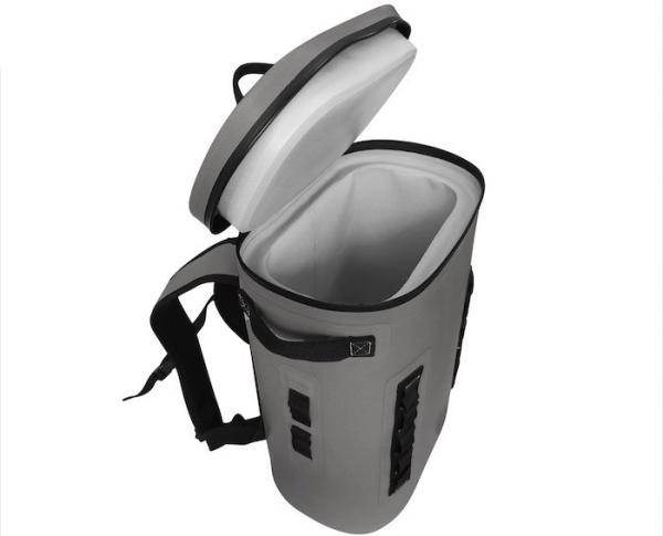 18L o saco fresco de acampamento exterior TPU isolou latas apertadas da mochila 20 do refrigerador do zíper do ar