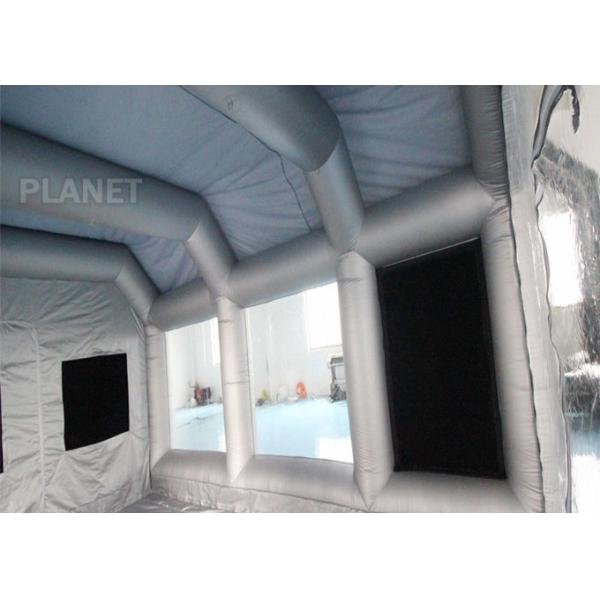 Portable Silver Custom Size Inflatable Car Workstation Spray Paint Booth Tan Spray Painting Booths For Cars
