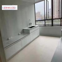 Bancada de trabalho de laboratório de química padrão Organize seus experimentos com 2 compartimentos
