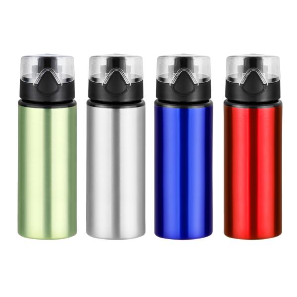 Drinking Water Sports Aluminum Bottle Easy Carry Clip