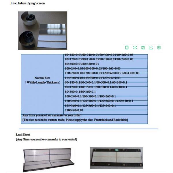 Рентгенография: Аксессуары
