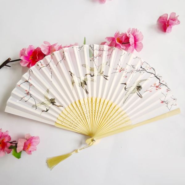 21cm Personalized Custom Hand Fan with Customized Name for Wedding Gift