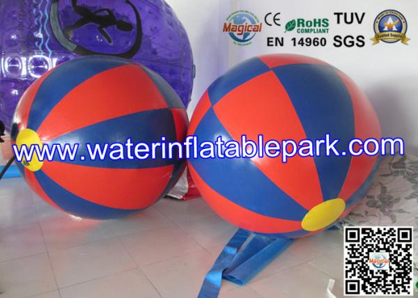 Outdoor Colorful Inflatable Water Ball , 1.5m / 2m Inflatable Water Rolling Ball