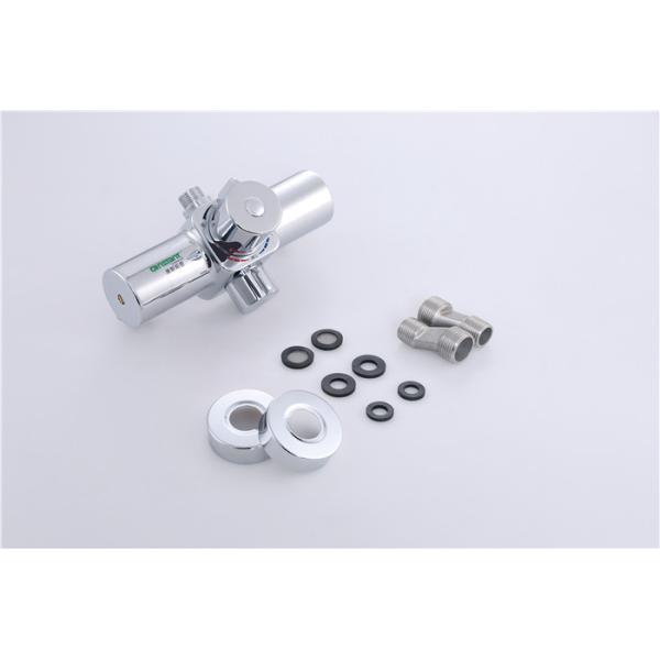 Solar Thermostatic Shower Mixer Valve Electric Water Heater Metal Concealed Lightweight