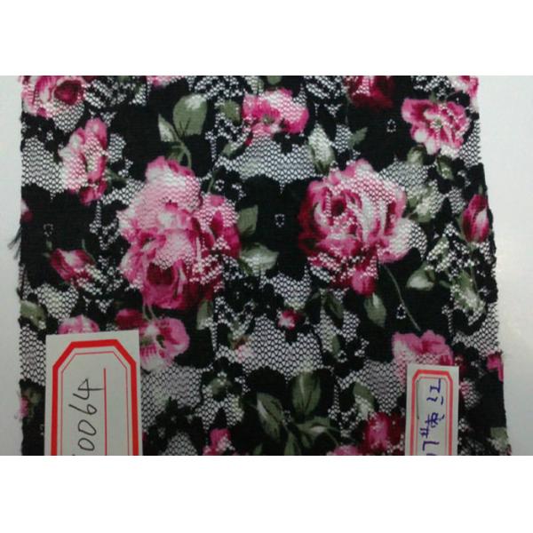 Wonderful Flower Digital Printed Fabric for Garment , Underwear CY-LY0064