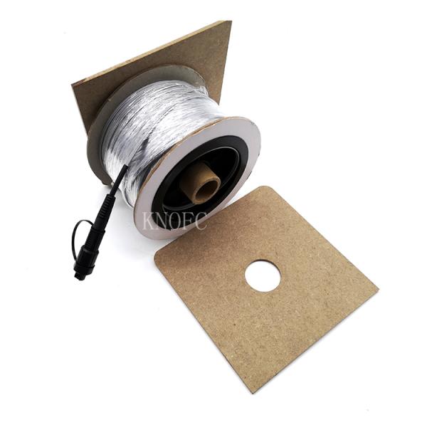 100M Waterproof Connector Mini SC APC Drop Fiber Optic Cable Pigtail