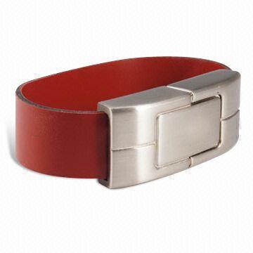 Fábrica grande de memoria USB de cuero con alto la calidad AT-030D