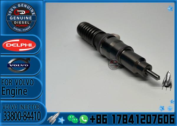 Inyector común 33800-84400 del carril 33800-84410 3380084400 BEBE4C09101 para el motor diesel del camión D6CB de Hyundai