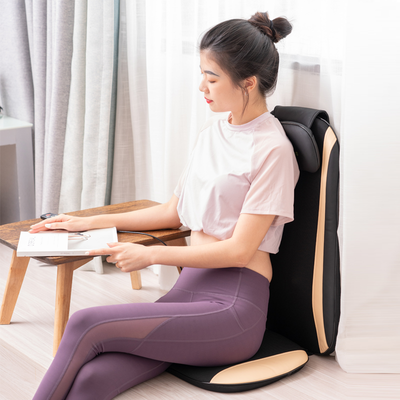 Portable Electric Shiatsu Relax Full Back Massage Chair Cushion