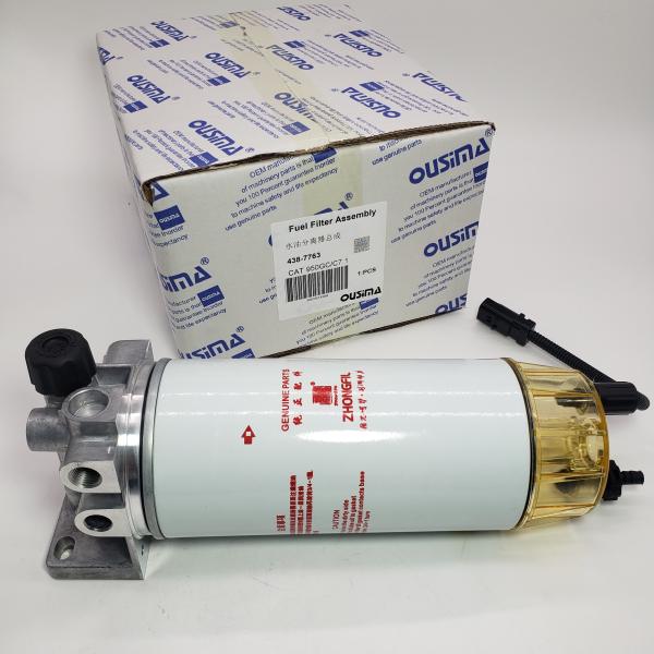 Fuel Filter Assembly Water Separator Electronic Pump 438-7763 For  950GC D6K2 C7.1