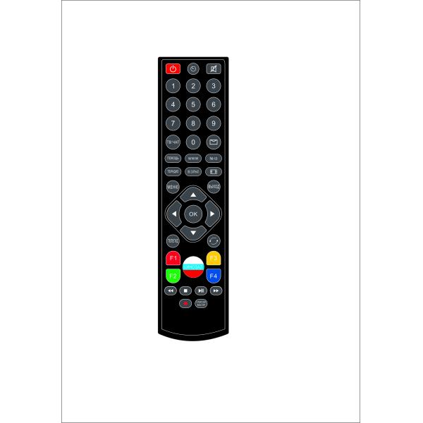 Touchpad Bluetooth IR Remote , Bluetooth Smart TV Remote Super Sensitivity