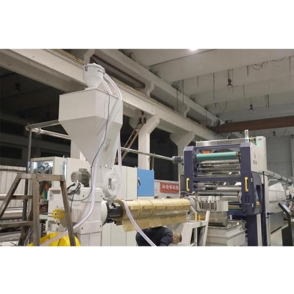 Línea de estirado de extrusión de cinta de hilo plano para bolsas tejidas PE PP 250m/min