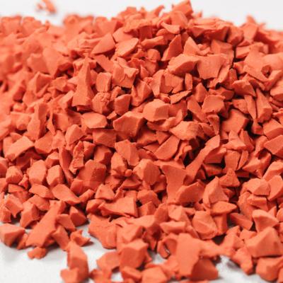 Corrosion Resistance Interlocking Rubber Playground Tiles Stadium Rubber Running Track