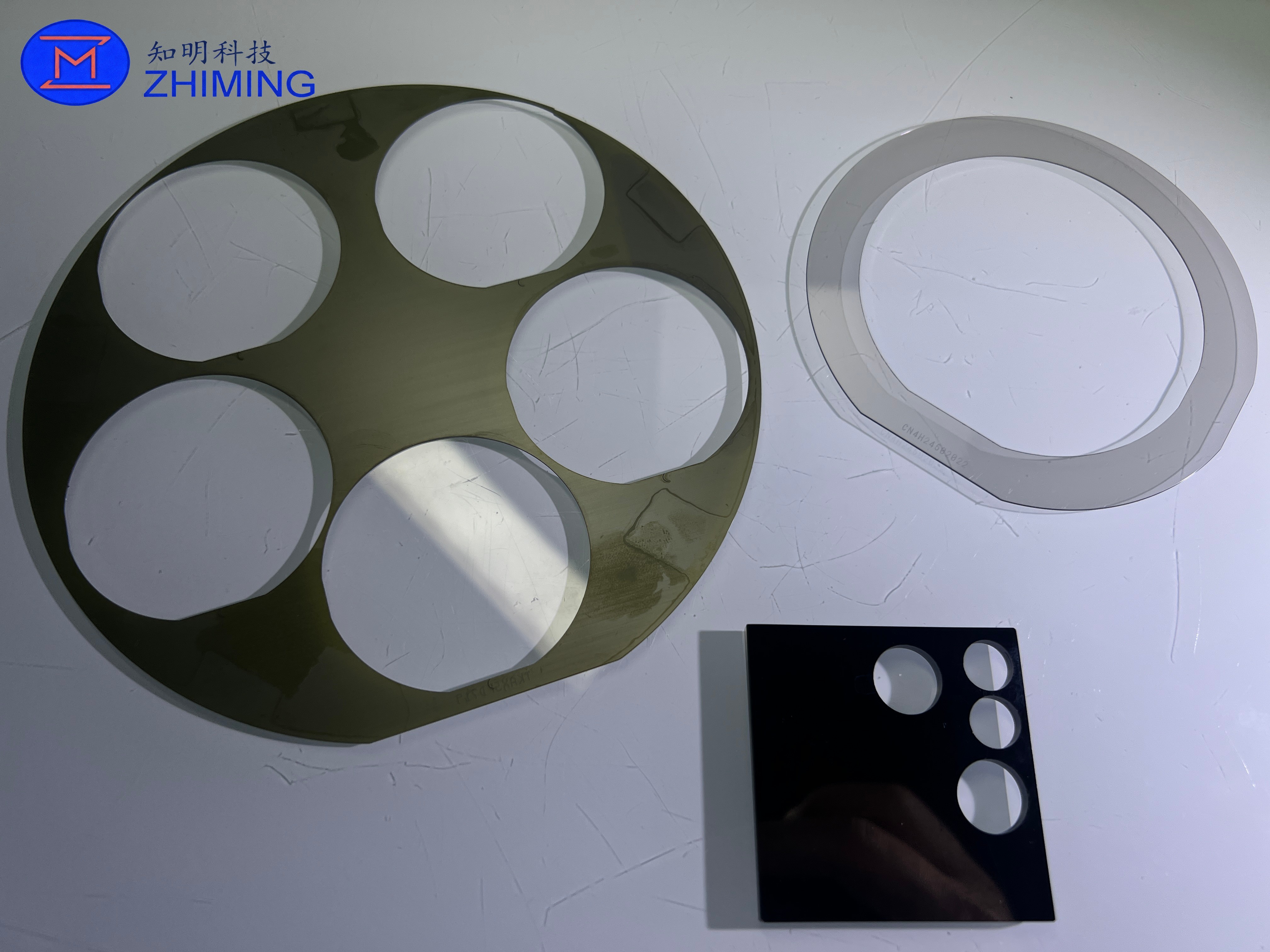 Customized SiC Tray:CVD SiC SSiC Flat grooved High thermal conductivity Low coefficient of thermal expansion