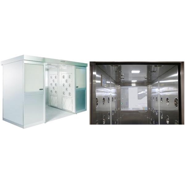 Тоннель ливня воздуха чистой комнаты высокой эффективности с автоматической раздвижной дверью