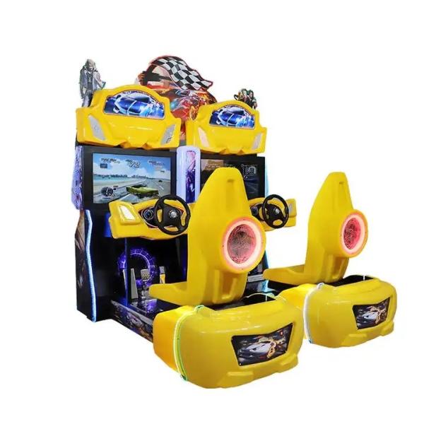 Máquina de jogos de arcade da Malásia L209*W207*H202 CM Simulador de corrida operado por moedas Cockpit