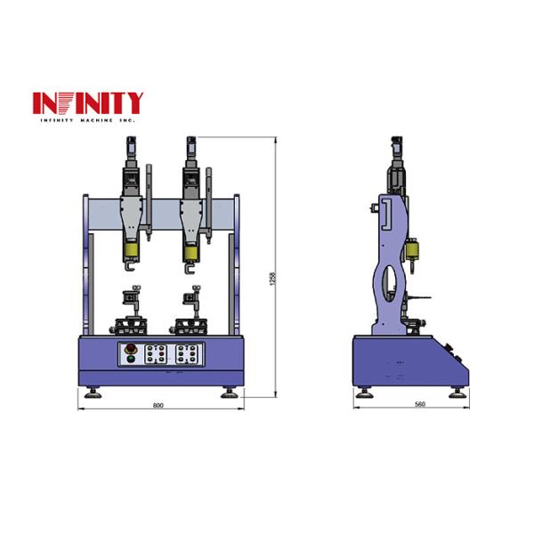 2 Testeur de force d'oscillation des fentes