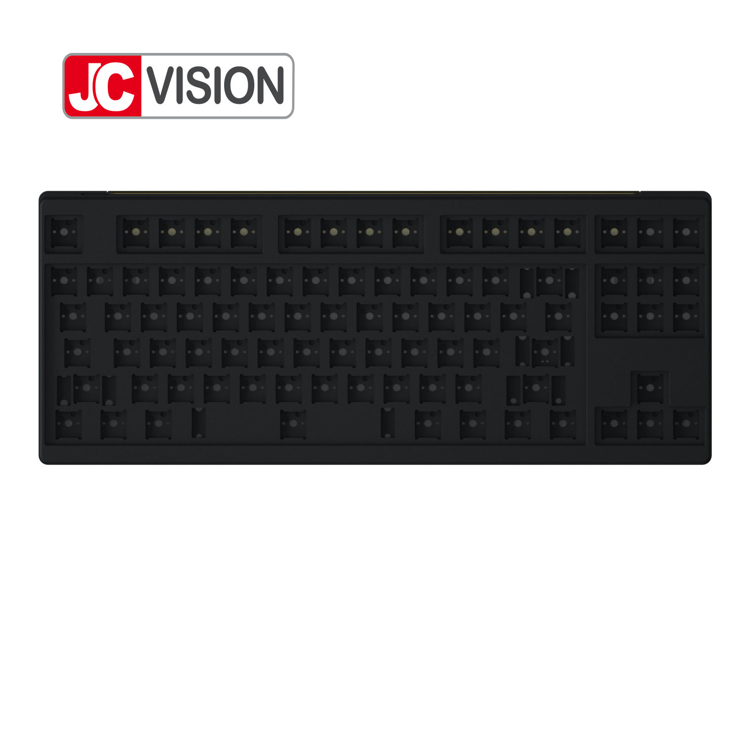 PCB ключей TKL наборов 87 клавиатуры JCVISION горячий Swappable механический установил