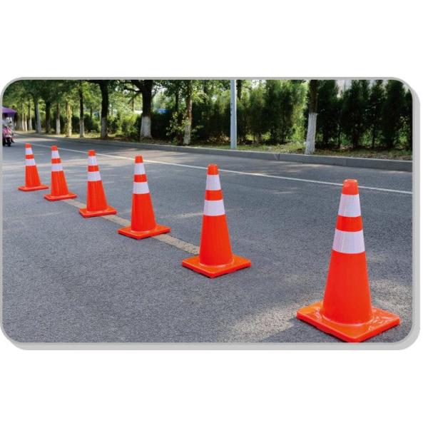 Маркировка сверхмощной дороги пластмассы 300mm конуса движения PVC предупреждая