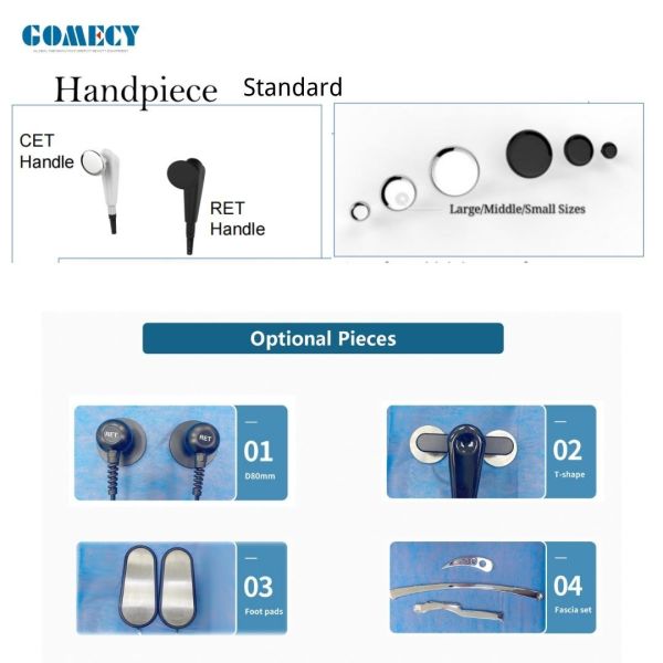 Tecar RF Instrument Radio Frequency Body Firm Skin Shape Machine Resisitive Capacitive