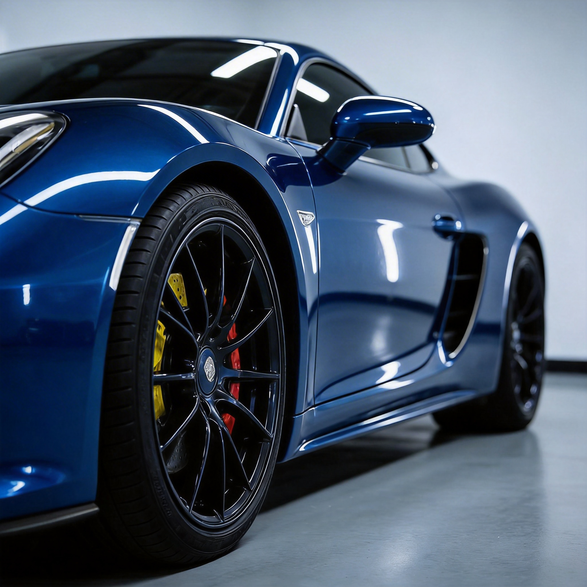 UV Protection Metallic PPF Anti Yellowing Gloss Metallic Vinyl Wrap Shadow Blue
