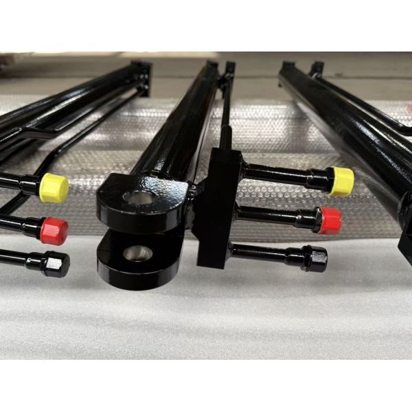 Hard Chrome Plated Telescopic Hydraulic Ram Cylinder For Construction Machinery