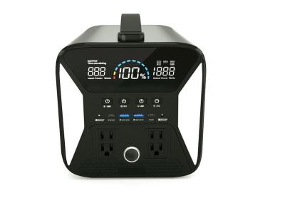 Bateria de acampamento 220v do gerador solar portátil da central elétrica 1000 watts