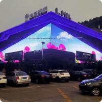20mm Tamanho do painel Iluminação da ponte de edifícios LED comercial Pixel Light Video Wall