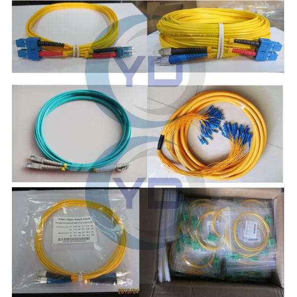 3D прошло оптически SC гибкого провода/UPC - SC/UPC шлямбуры волокна одиночного режима
