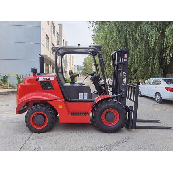 LTMG all terrain forklift truck 3.5ton forklift 2WD 4WD diesel powered forklift rough terrain forklift