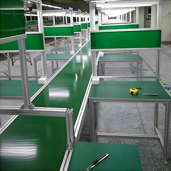 Low Noise Durable Belt Assembly Line for Quiet Work Environments