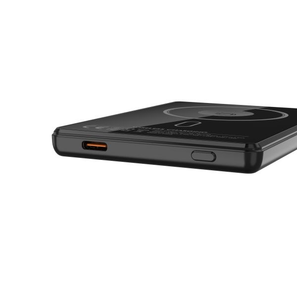 Besiter 5000mAh Wireless Magnetic Glass Powerbank Ultra-Thin 22.5W Aluminum Alloy
